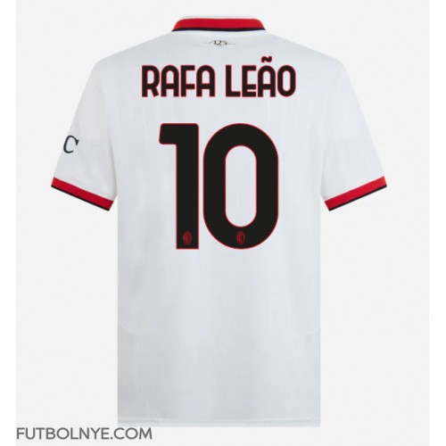Camiseta AC Milan Rafael Leao #10 Visitante Equipación 2024-25 manga corta